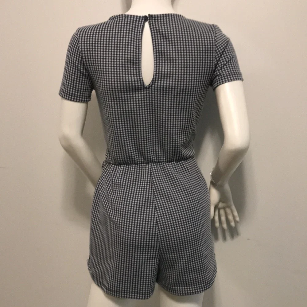 Zara trafulac gingham romper play suit - Picture 3 of 7